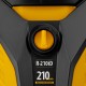 Моечная машина высокого давления R-210iD, 2600 Вт, 210 бар, 8.0 л/мин, асинхронный двигатель, барабан Denzel (58237)