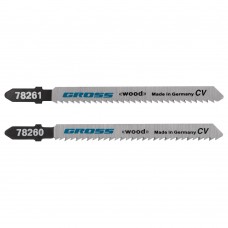 Набор полотен для электролобзика по дереву, 2 шт, (T101B+T101BR) Gross