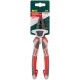 Плоскогубцы комбинированные Эталон, CrV сталь, ребра жесткости на губках, тефлоновое покрытие, 3К прорезиненные ручки 200 мм (50695)