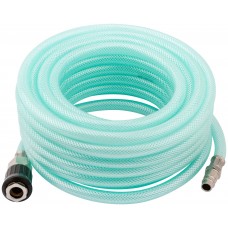 Шланг-удлинитель, армированный ПВХ с быстросъемными коннекторами, диаметр 6х11 мм, 10 м (81163)