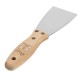 Шпательная лопатка из нержавеющей стали, 60 мм, буковая рукоятка, EFP Matrix (85613)