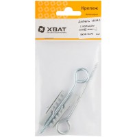 Шуруп-кольцо оцинкованный 8х50/5х75, (фасовка 2 шт) (25238-3)