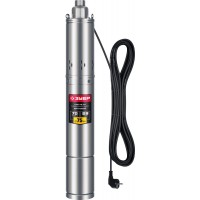 Насос скважинный винтовой 370 Вт, 70 м напор, корпус из нержавеющей стали ЗУБР НСВ-75-70  