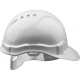 Каска защитная белая, реечный механизм, универсальное крепление для наушников и щитков ЗУБР 11090-2_z01
