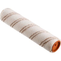 Малярный ролик ОПТИМА-МИКРОТЕКС, 40 х 180 мм, бюгель 6 мм, ворс 7 мм, микрофибра, для средств защиты дерева ЗУБР 02545-18