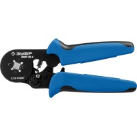 Пресс-клещи мультидиапазонные с квадратным профилем 0.25 - 10 мм2 ЗУБР ПКМ-10-4 Профессионал 22695