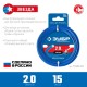 Леска для триммера ЗВЕЗДА 2.0 мм, 15 м ЗУБР Профессионал 71020-2.0