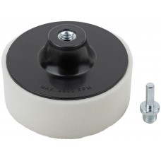 Диск полировальный поролоновый, гайка М14, 125х50 мм (39615)