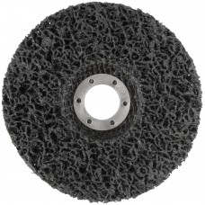 Диск зачистной полимерный, черный, посадочный диаметр 22,2 мм, 125 мм (39609)