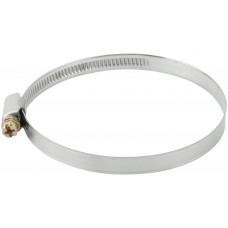 Хомут обжимной (нержавеющая сталь со сваркой) 70-90 мм (64288)