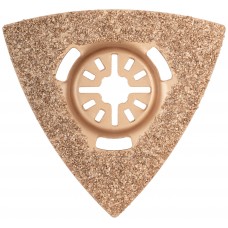 Насадка шлифовальная карбидная треугольная 80 мм (37935)