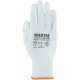 Перчатки белые, полиэстер с обливкой из полиуретана ( водоотталкивающие), р-р XL/10 (30-4019)