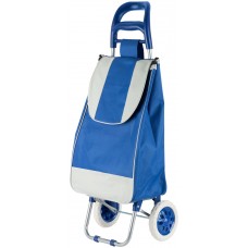 Тележка хозяйственная с сумкой, нагрузка 30 кг (65483)
