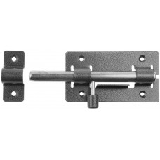 Задвижка накладная для дверей цвет серебро ЗД-01 64х115 мм засов 14 мм 37772-1  