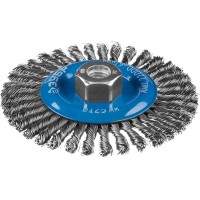Щетка дисковая для УШМ 125 мм, стальная проволока 0.5 мм ЗУБР Профессионал 35192-125_z02