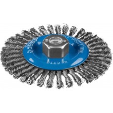 Щетка дисковая для УШМ 125 мм, стальная проволока 0.5 мм ЗУБР Профессионал 35192-125_z02