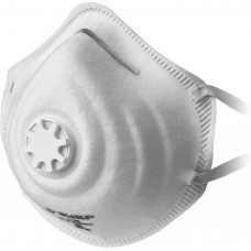 ЗУБР ФК-95, класс защиты FFP2, коническая, фильтрующая полумаска с клапаном выдоха (11163-2_z01)