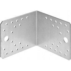 Крепежный уголок УК-2.0 90 x 105 x 105 x 2 мм, цинк ЗУБР 310126-90-105