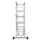 Алюминиевая лестница помост 3 В 1 (арт. в серт.: 1415206) (97970)