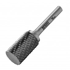 Борфреза по металлу твердосплавная, цилиндрическая, тип-А, 16 мм Denzel