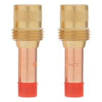 Держатель цанги с газовой линзой для электрода 2,4 мм, 2 шт Denzel