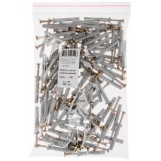 Дюбель-гвоздь полипропиленовый 6 х 40 100 шт (Фасовка) (24340-0)