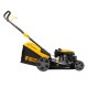Газонокосилка бензиновая GLD-460, 146 куб.см, ширина 46 см, ручная, 7 уровней, травосборник 50 л Denzel (58802)