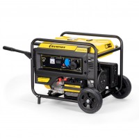 Генератор CHAMPION GG5000EW (5/5,5кВт 15лс 25л 81кг эл.старт колеса, счетчик) (GG5000EW)