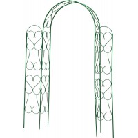 Декоративная арка АМПИР, 240 х 120 х 36 см, угловая, разборная, стальная GRINDA 422253