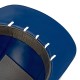 Каскетка защитная Стиль, пластиковая, синяя Сибртех (89170)