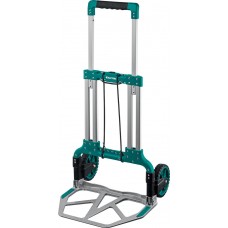 Тележка складная хозяйственная до 120кг, каркас и платформа из алюминия, платформа 48.5х35см, колеса d18см, вес 6.9кг ATLANT KRAFTOOL 38751-120