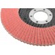 Круг лепестковый торцевой керамический, 125 мм Р 80 (39963)