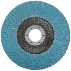 Круг лепестковый торцевой циркониевый плоский, 125 мм P 120 (39976)