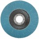 Круг лепестковый торцевой циркониевый плоский, 125 мм P 120 (39976)