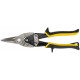 Ножницы по металлу усиленные CrV Профи, прорезиненные ручки, прямые 260 мм (41573)
