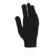 Перчатки трикотажные, ПВХ-покрытие Точка, 10 класс, черные (67855)