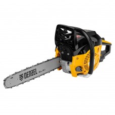 Пила цепная бензиновая DGS-4516, шина 40 см, 45 см3, 3 л.с, шаг 3/8, паз 1.3 мм, 57 звеньев Denzel (95230)