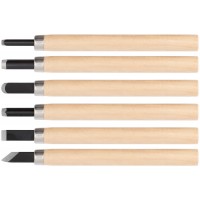 Резаки по дереву, 6 шт. (43410)