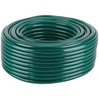 Шланг поливочный трехслойный армированный, зеленый 1/2