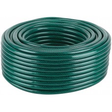 Шланг поливочный трехслойный армированный, зеленый 1/2 х 1,8 мм х 50 м (76306)