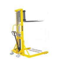Штабелер гидравлический 1,5 т 3,0 м XILIN SDJAS1530 с раздвижными вилами и расширенными опорами (1015747)