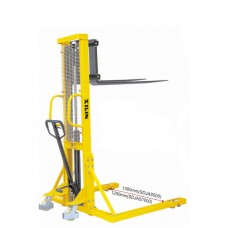Штабелер гидравлический 1,5 т 3,0 м XILIN SDJAS1530 с раздвижными вилами и расширенными опорами (1015747)