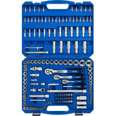 Универсальный набор инструмента 151 предм. А-151 (1/2+ 3/8+ 1/4) Профессионал ЗУБР 27637-H150