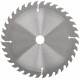 Диск пильный для циркулярных пил по дереву, технический рез с гвоздями 185 х 20/16 х 36T (37705)
