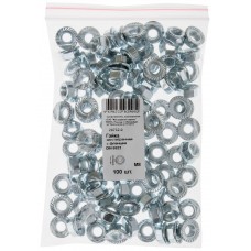 Гайка шестигранная с фланцем (DIN 6923) М8 100 шт Фасовка (28732-0)