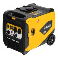 Генератор инверторный GS-4500iSE, 4,5 кВт, 230 В, закрытый корпус, электростартер DENZEL (94714)