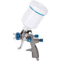 Краскопульт пневматический, LVLP Профи, пластиковый верхний бачок 600 мл, 1.4 мм (81024)