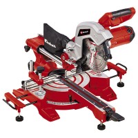 Пила торцовочная Einhell TC-SM 216, 1600Вт,216х30мм,пропил 65х305мм,лазер,диск 48 зб (4300380)