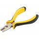 Плоскогубцы комбинированные мини Профи, никелированное покрытие, черн.-желт.мягк. ручки 125 мм (51632)