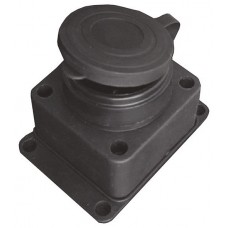 Розетка настенная однофазная с заглушкой ( каучук ) 